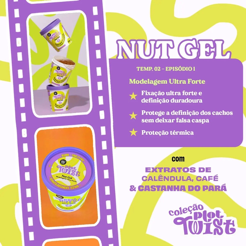 GEL PARA PEINAR PLOT TWIST NUT 230G LOLA COSMETICS - 2