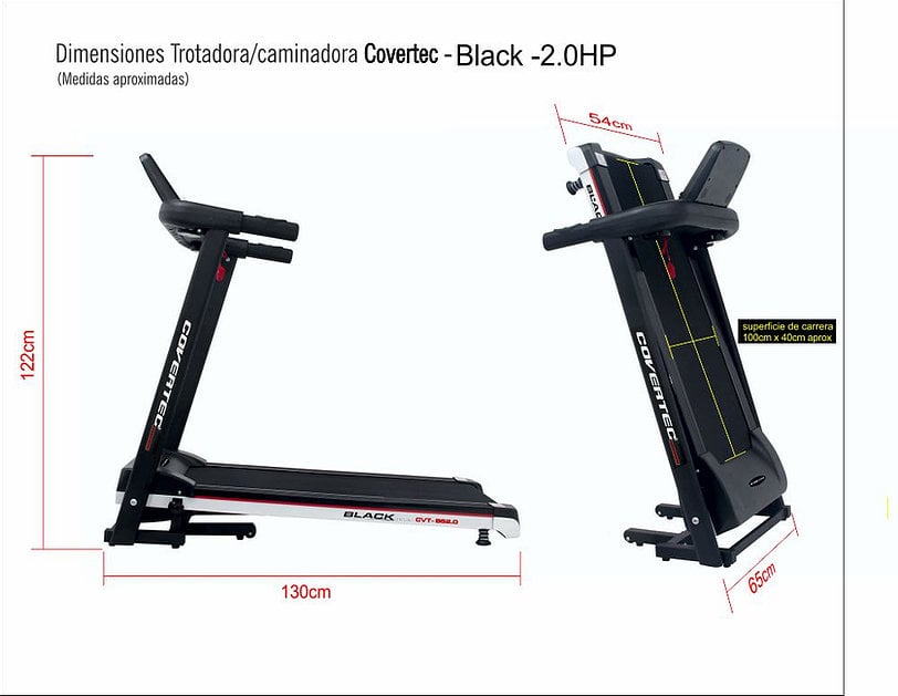 TROTADORA COVERTEC BLACK 2.0 HP - 3