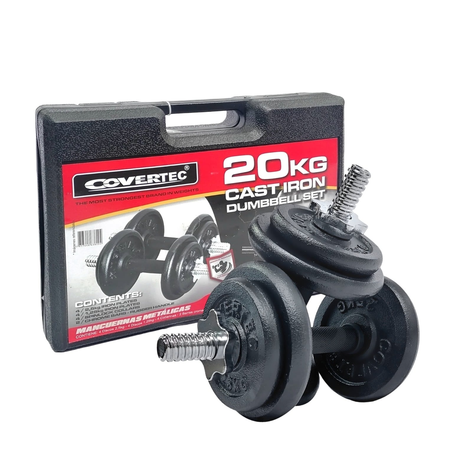 MALETA MANCUERNAS COVERTEC NEGRA 20K - 4