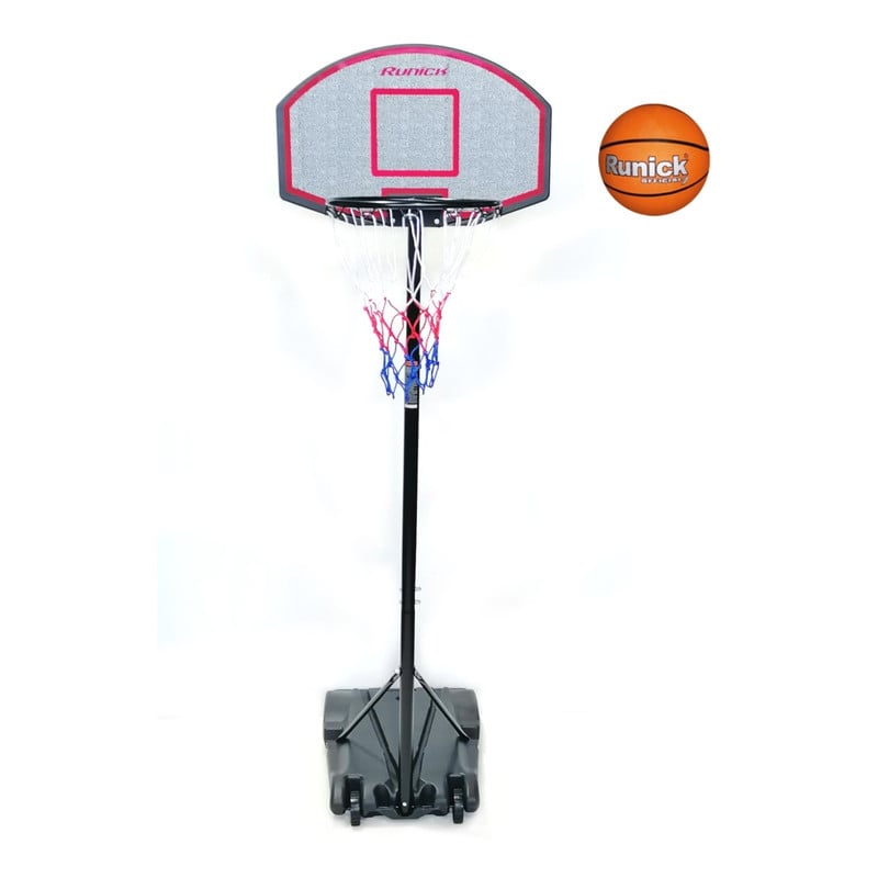 SET TORRE BASQUET RUNICK MEDIANA + BALON BASQUET Nº 7 - 1