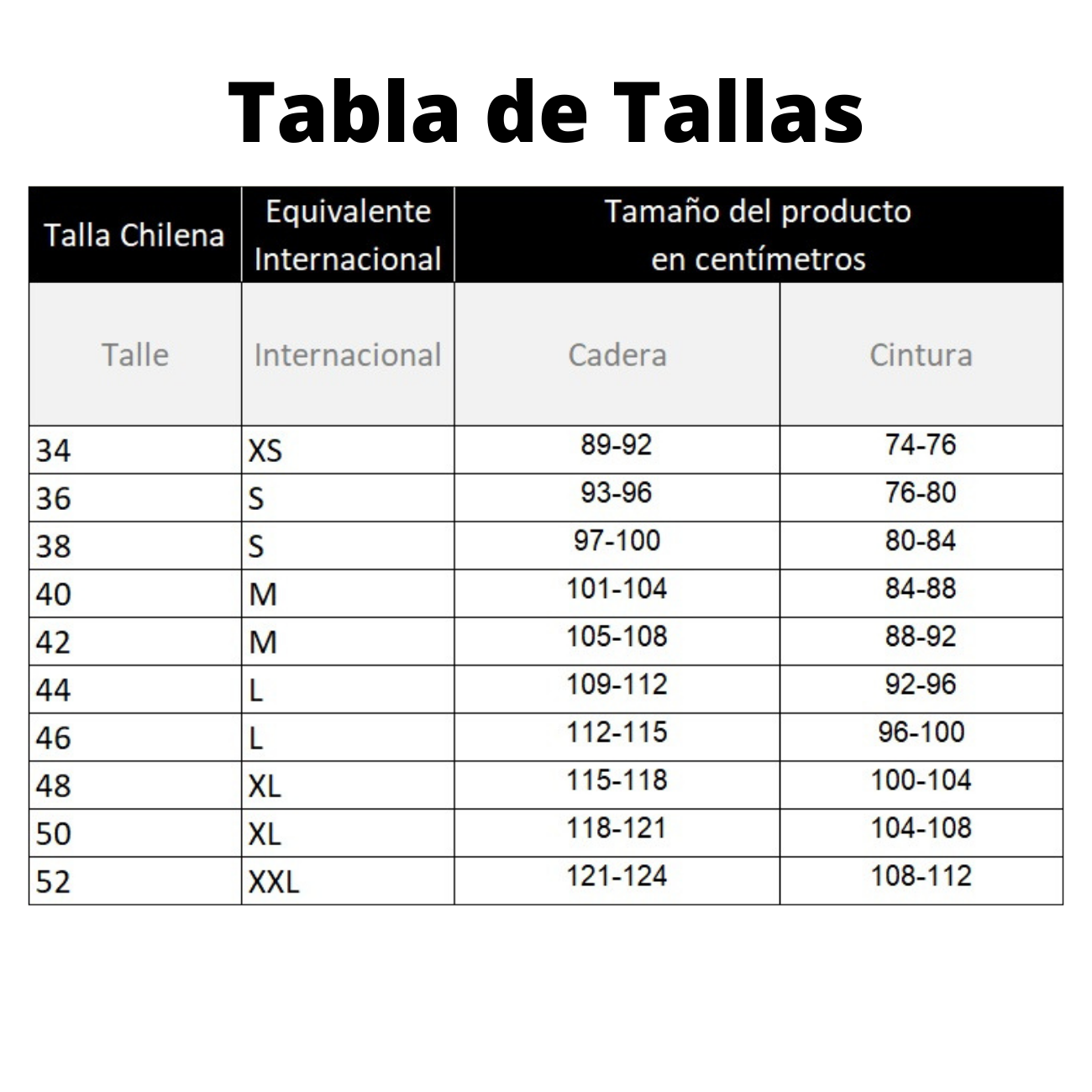 ropa talla m en pantalon de hombre que numero es