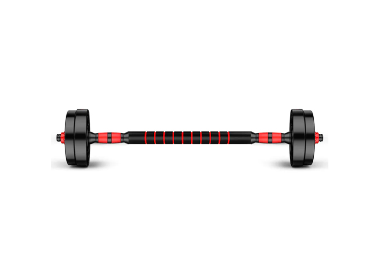 SET MANCUERNA BARRA ARMABLE 20 KG - 2