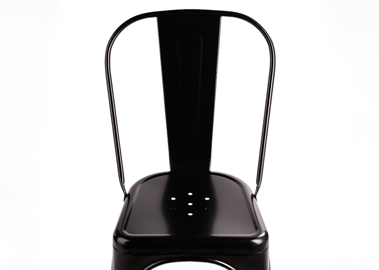 SILLA BAR NOVAHUS TOLIX METAL NEGRO - 4