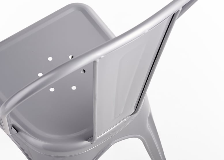 SILLA BAR NOVAHUS TOLIX METAL GRIS - 7