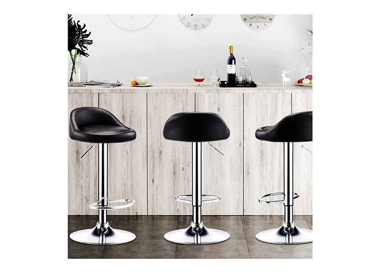PISO BAR NOVAHUS 52707 NEGRO PACK 2 ALTURA REGULABLE - 2