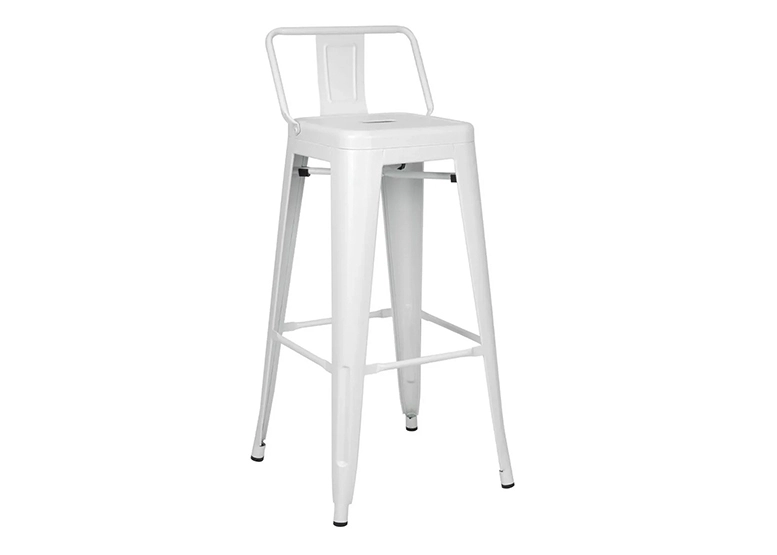PACK 4 PISO TABURETE TOLIX RESPALDO BLANCO - 3