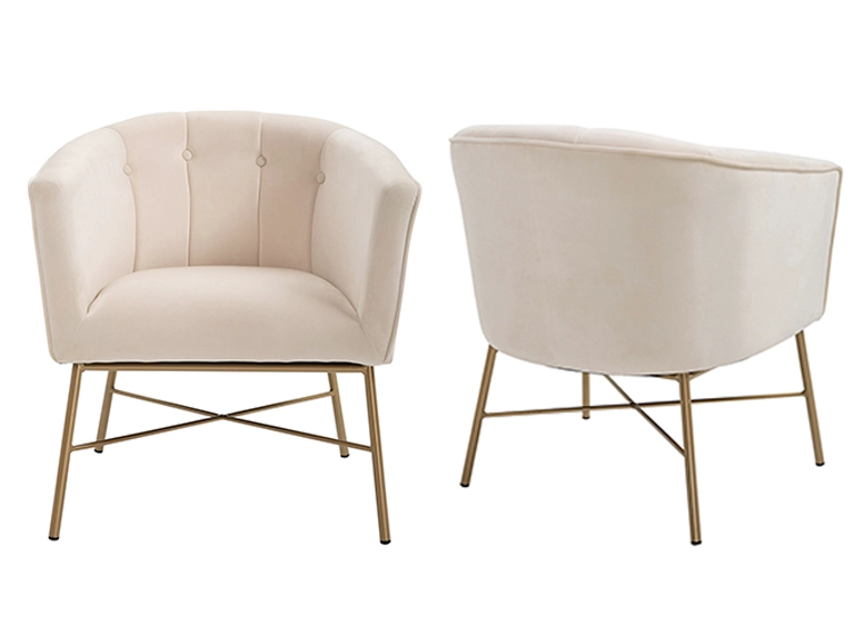 POLTRONA NOVAHUS 1319550 SITIAL TERCIOPELO NAVONA BEIGE - 5