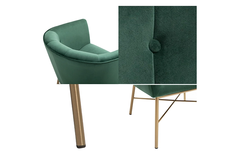 POLTRONA NOVAHUS 1319552 SITIAL TERCIOPELO NAVONA VERDE - 4