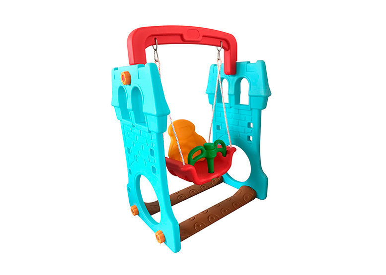 CASTILLO GO FUN COLUMPIO INFANTIL CELESTE - 1