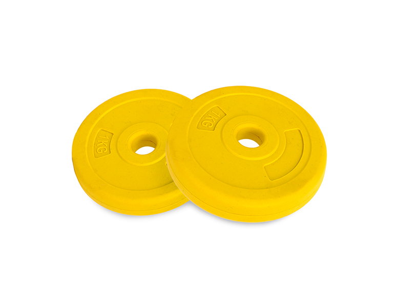 DISCO DE CEMENTO ATLETIS 1 KG PARA BARRA PVC AMARILLO - 4