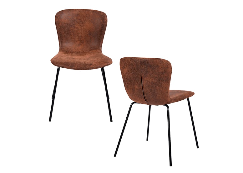 PACK 4 SILLAS DE COMEDOR CITRINO CAFÉ - 4