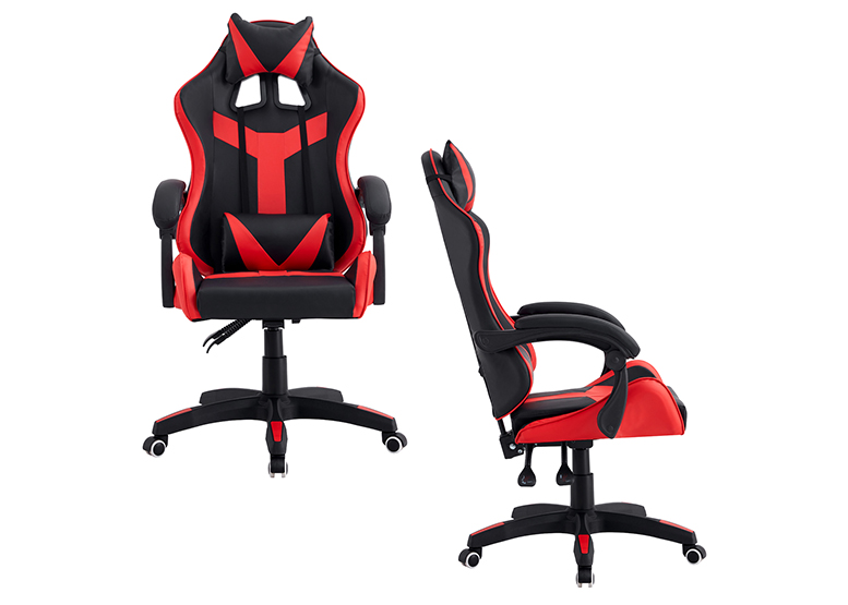 SILLA GAMER RACING MULTIFUNCIONAL ROJO - 4