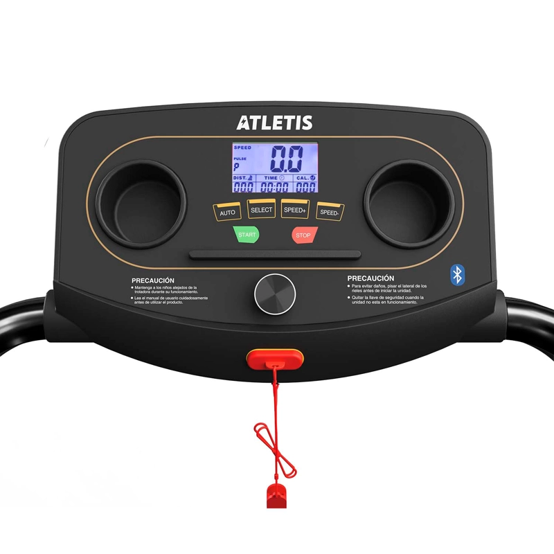 TROTADORA ATLETIS 12 KM/H PLEGABLE M201 BLUETOOTH NEGRO - 3