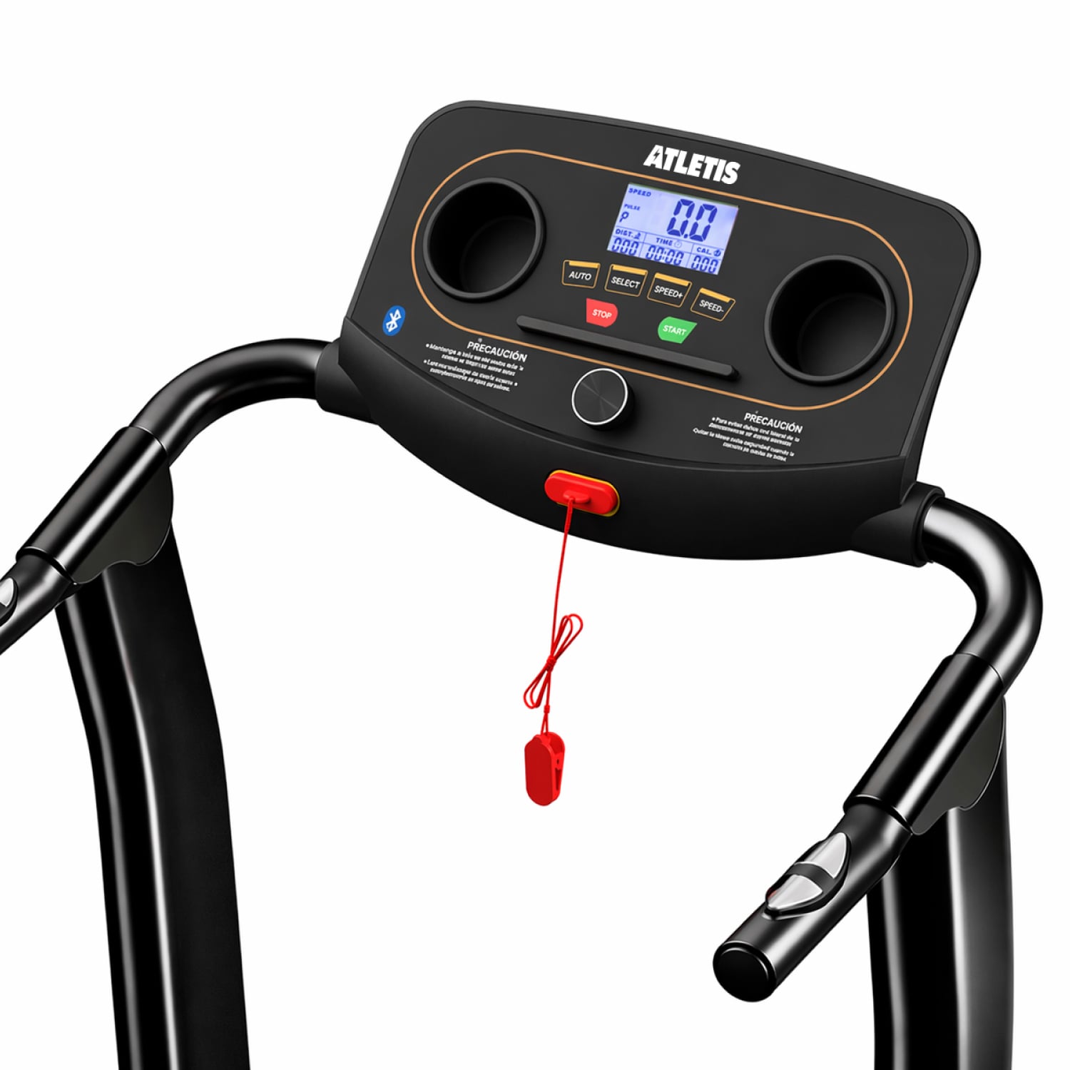 TROTADORA ATLETIS 12 KM/H PLEGABLE M201 BLUETOOTH NEGRO - 4