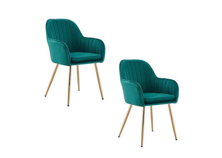SILLAS COMEDOR NOVAHUS 56394 VERDE PACK 2 SITIAL ALESSANDRO - 1