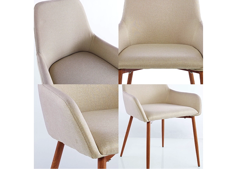SILLAS COMEDOR NOVAHUS MARGARET LINO BEIGE PACK 2 - 5