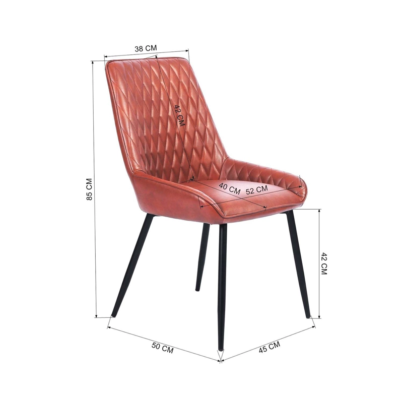 SILLAS COMEDOR NOVAHUS BRETON CAFE PACK 2 - 3