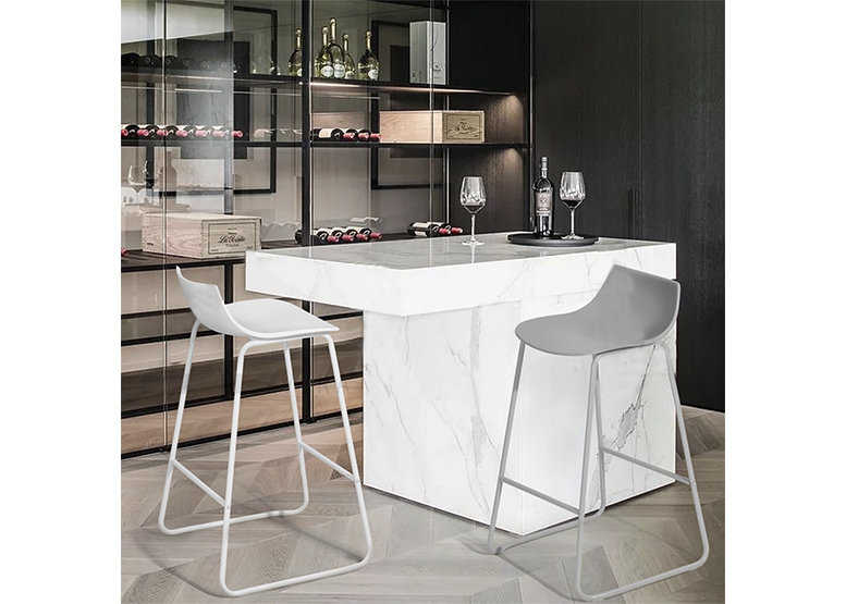 SILLAS BAR NOVAHUS VEGAS GRIS PACK 2 - 2