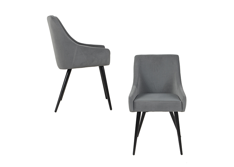 PACK 2 SILLAS COMEDOR JEAN GRIS - 4
