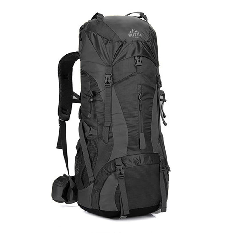 MOCHILA OUTDOOR 75 LITROS NEGRA - 1