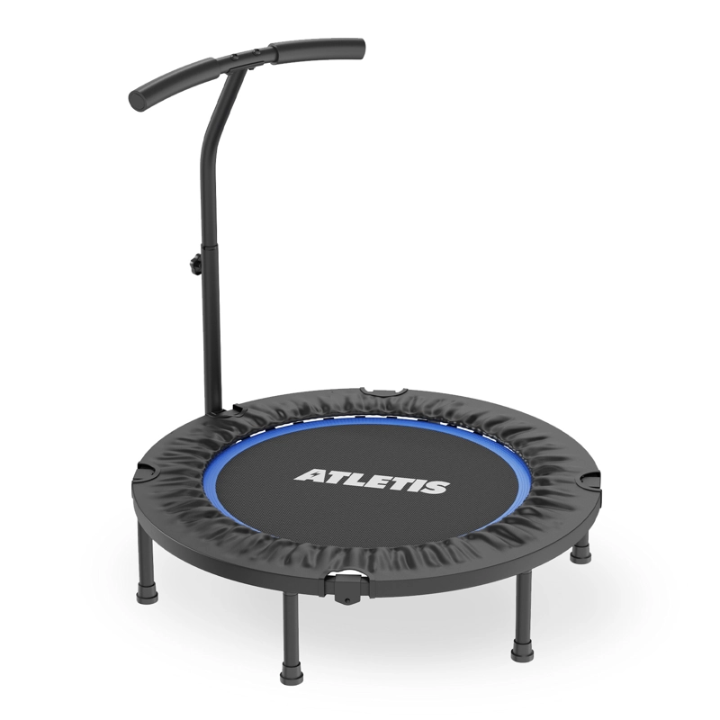 TRAMPOLÍN CON BARRA ATLETIS 1598550 1,02 METROS PRO FITNESS NEGRO - 1
