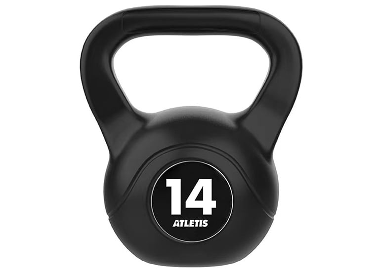 PESA RUSA KETTLEBELL MANCUERNA PESA RUSA CEMENTO 14 KG NEGRO - 1