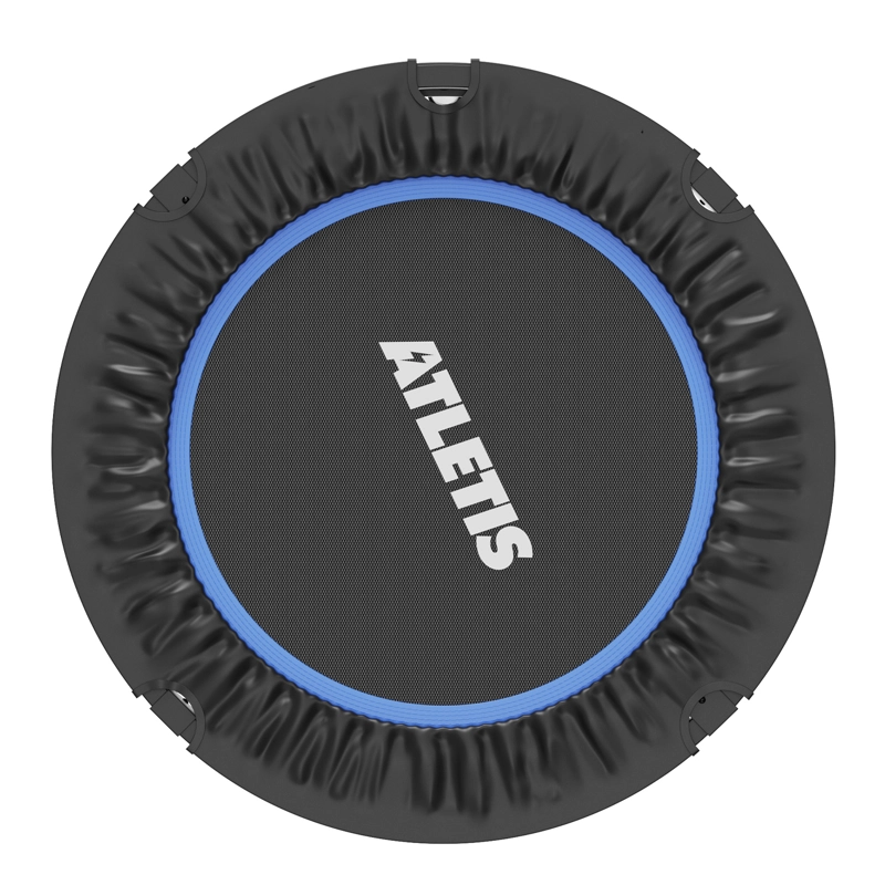 TRAMPOLÍN ATLETIS 1607650 1 METRO PLEGABLE FIT CAMA ELÁSTICA PLATEADO - 3