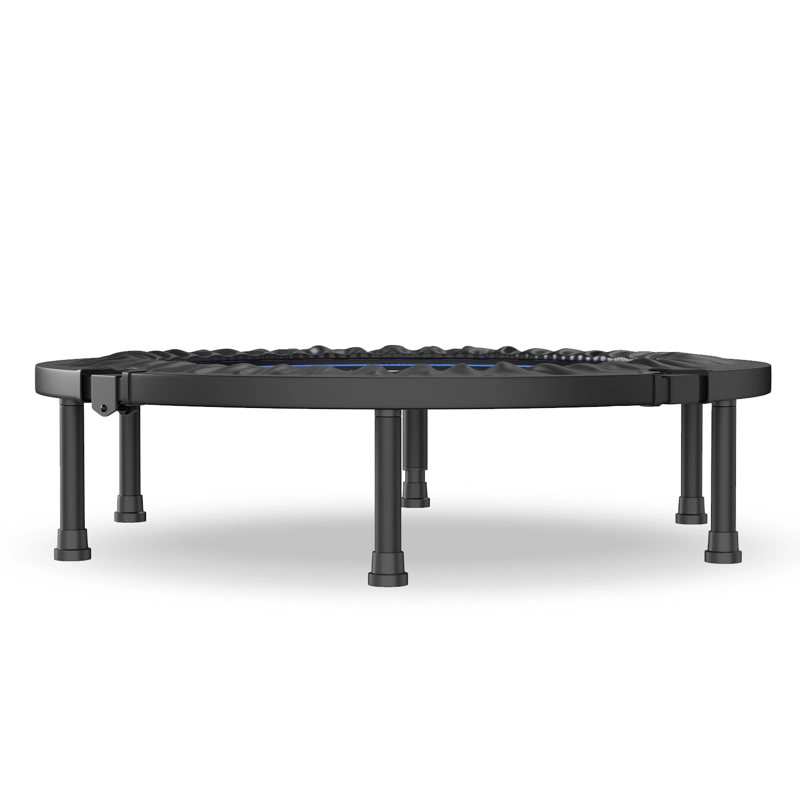 TRAMPOLÍN ATLETIS 1607650 1 METRO PLEGABLE FIT CAMA ELÁSTICA PLATEADO - 4