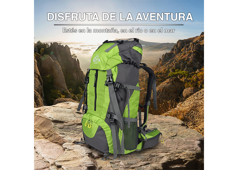 MOCHILA RUTTA 1618950 CAMPING 50 LITROS - 5