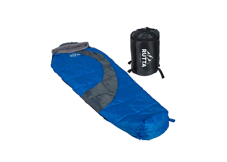 SACO DE DORMIR RUTTA 350 GR AZUL - 1