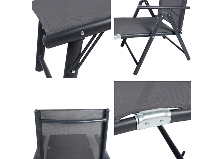 REPOSERA NOVAHUS 1620950 ALUMINIO GRIS PLEGABLE - 5