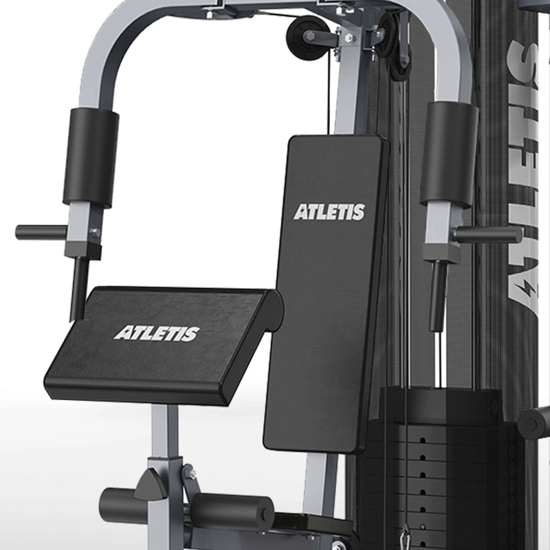 HOME GYM ATLETIS TF-7005A TRES ESTACIONES GRIS - 3