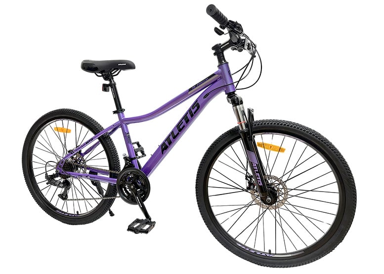 BICICLETA MOUNTAIN BIKE ATLETIS ARO 26' W FORCE MUJER MORADA - 2