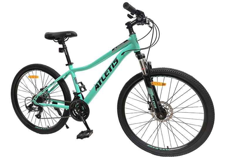 BICICLETA MOUNTAIN BIKE ATLETIS ARO 26' W FORCE MUJER TURQUESA - 2