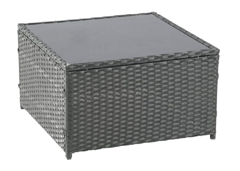 SECCIONAL NOVAHUS 57094 INTERCAMBIABLE 3 CUERPOS TERRAZA SOFA + MESA GRIS - 4
