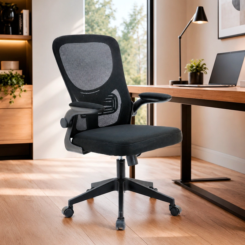 SILLA DE ESCRITORIO PRECISION SEATING - NEGRO - 1