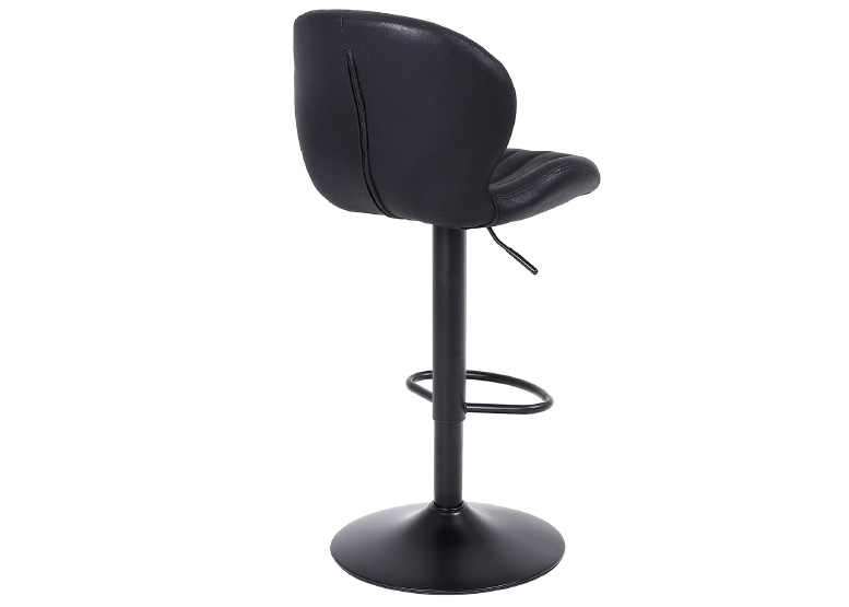 PACK NOVAHUS 57099 NEGRO 2 PISOS DE BAR LOUNGE CON RESPALDO Y REPOSAPIÉS - 7