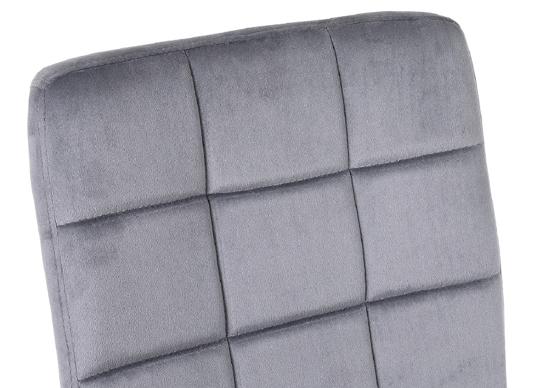 PACK NOVAHUS 57104 TERCIOPELO GRIS 4 SILLAS COMEDOR MODERNAS VELVET - 4