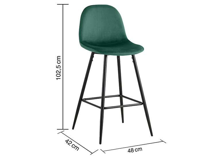 PACK DE 2 PISOS DE BAR RECIFE VERDE - 3
