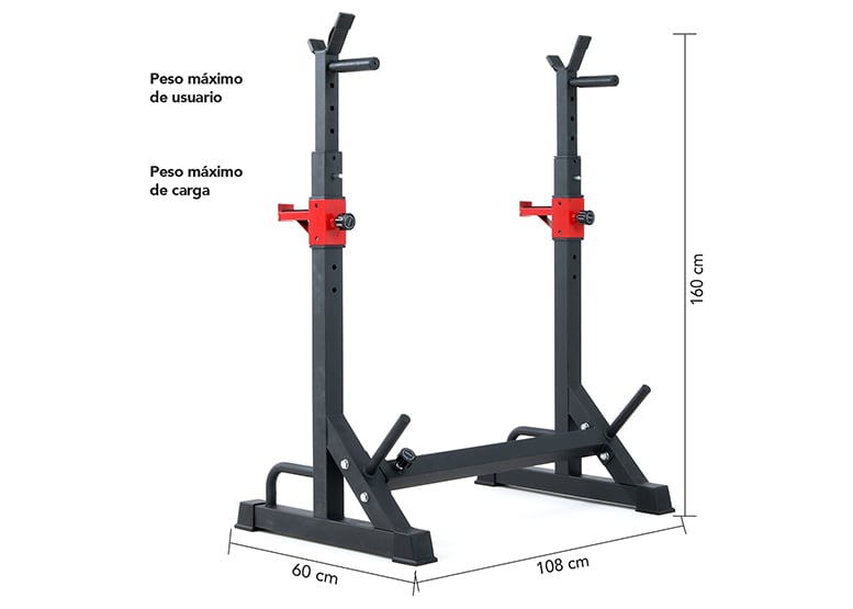 SQUAT RACK ATLETIS FORCE LINE 200 - 2