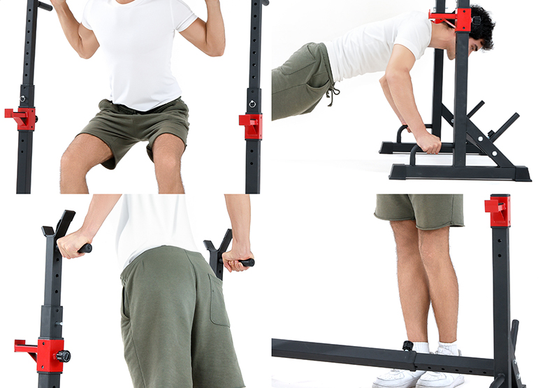 SQUAT RACK ATLETIS FORCE LINE 200 - 8