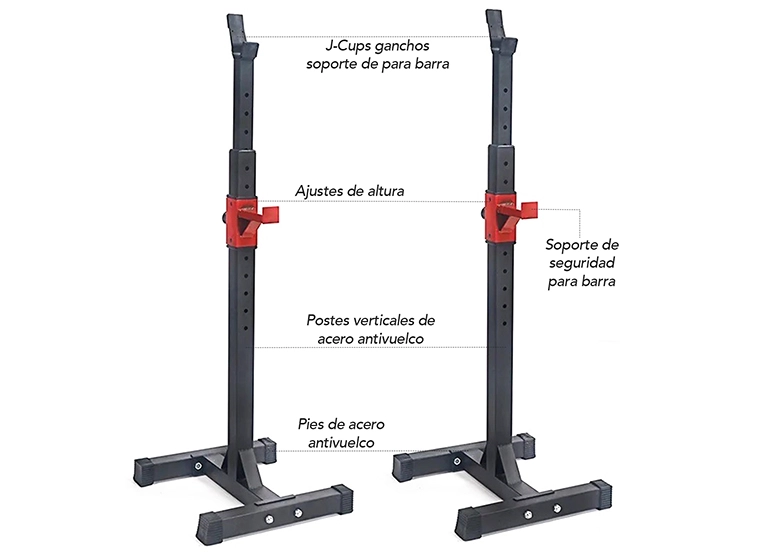 SQUAT RACK ATLETIS FORCE LINE 100 - 3