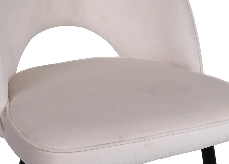 PACK NOVAHUS 57105 TERCIOPELO BEIGE 2 SILLAS DE COMEDOR OVAL - 6