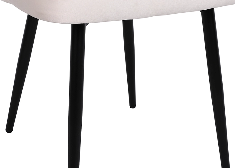 PACK NOVAHUS 57105 TERCIOPELO BEIGE 2 SILLAS DE COMEDOR OVAL - 7