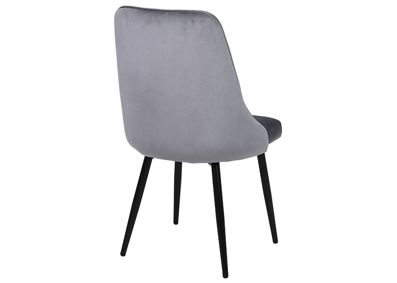 PACK NOVAHUS 57106 TERCIOPELO GRIS 2 SILLA COMEDOR GIORGIO - 5