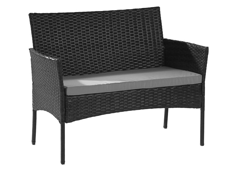 SET TERRAZA 4 PIEZAS POSITANO ECO NEGRO - 3
