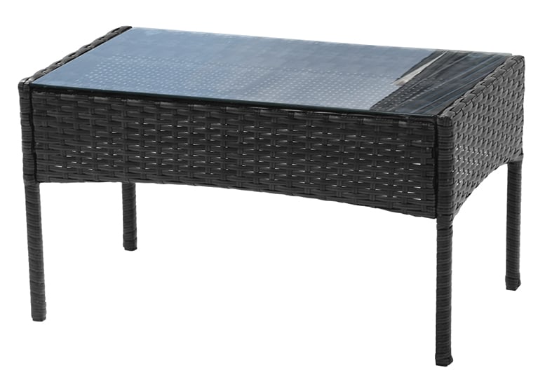 SET TERRAZA 4 PIEZAS POSITANO ECO NEGRO - 5