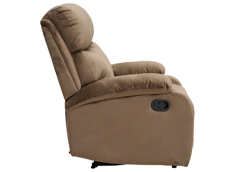 BERGER RECLINABLE MILAN TERCIOPELO CAFÉ - 4