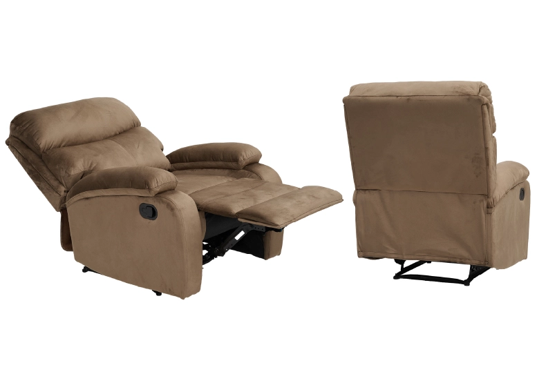BERGER RECLINABLE MILAN TERCIOPELO CAFÉ - 5