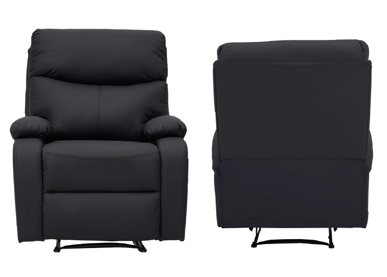 BERGER RECLINABLE MILAN PU NEGRO - 6
